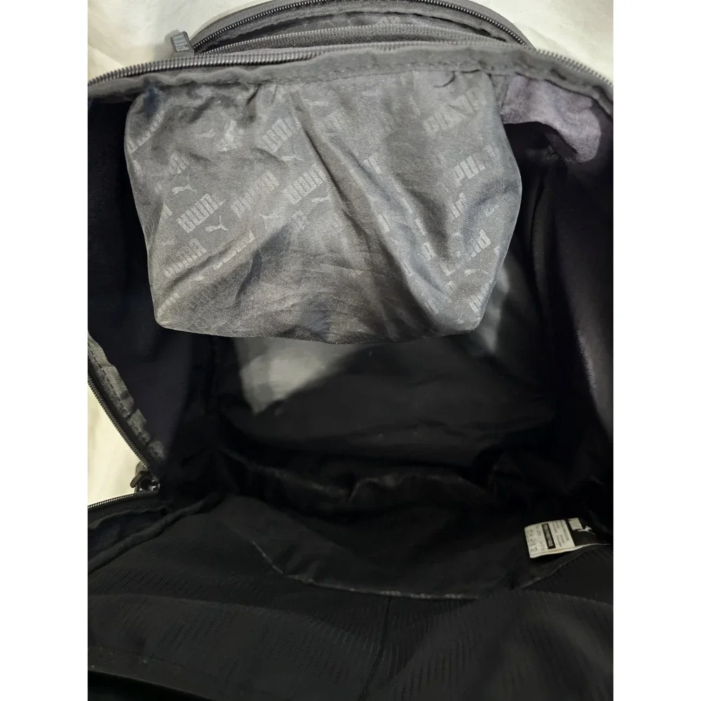 PUMA BACKPACK - NEW CONDITION EXCEPT for age show on silver front - SEE PICTURES
